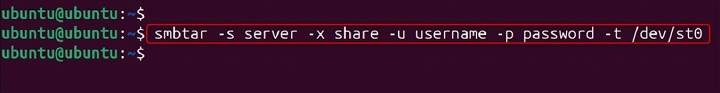 smbtar Command in Linux7