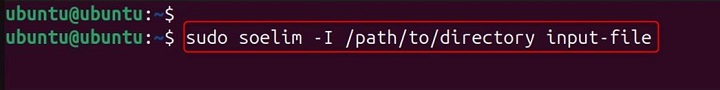 soelim Command in Linux4