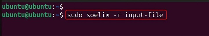 soelim Command in Linux9