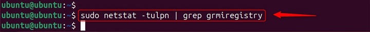 Specifying Different Port Using grmiregistry2