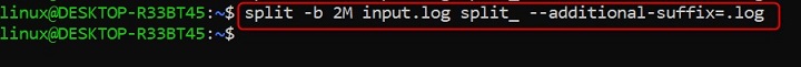 split Command in Linux4