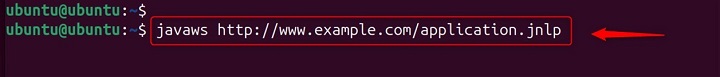 Starting Application Uing javaws Command2