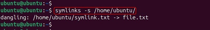 symlinks Command in Linux4