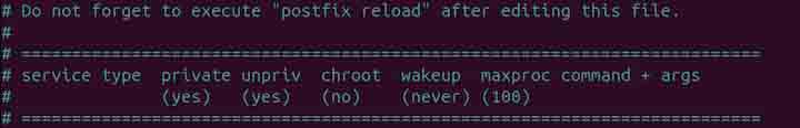 Syntax of Postfix defer Service