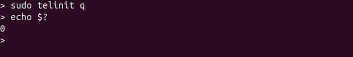 telinit Command in Linux1