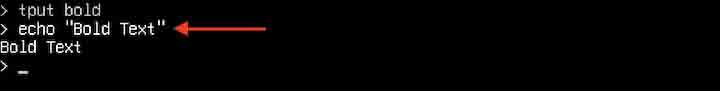 tput Command in Linux1