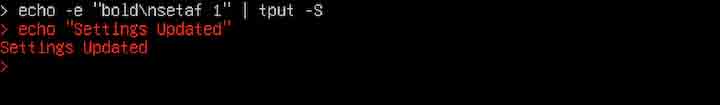 tput Command in Linux7