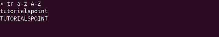tr Command in Linux1