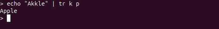 tr Command in Linux6
