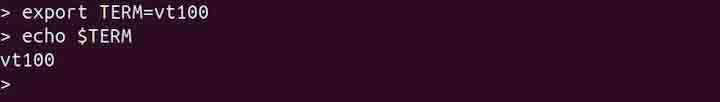 tset Command in Linux1
