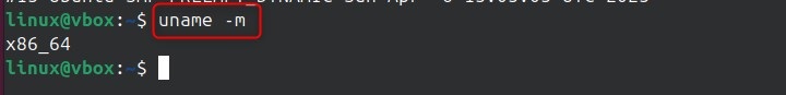 uname Command in Linux6