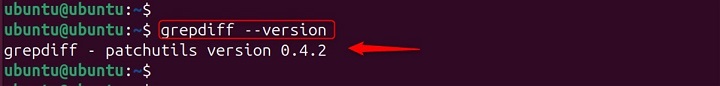 Understanding grepdiff Command