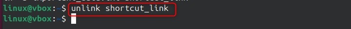 unlink Command in Linux2