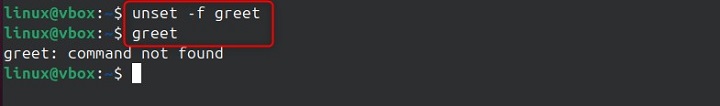 unset Command in Linux4
