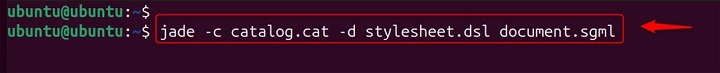 Using Catalogs in Jade Command