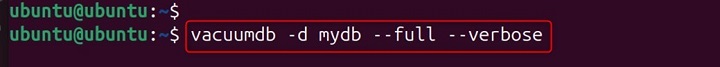 vacuumdb Command in Linux3
