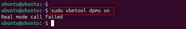 vbetool Command in Linux4