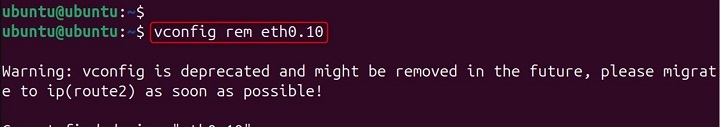 vconfig Command in Linux11