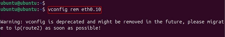 vconfig Command in Linux2
