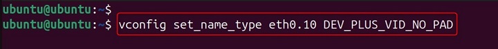 vconfig Command in Linux6