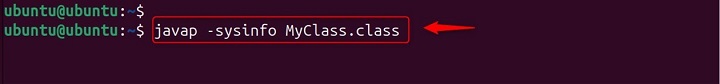 Viewing System Information Using javap