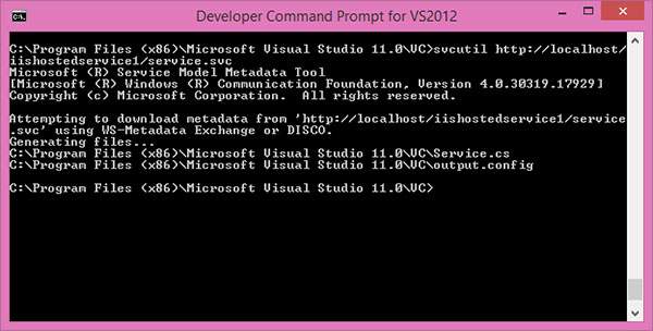 Wcf Consuming Services IIS 1