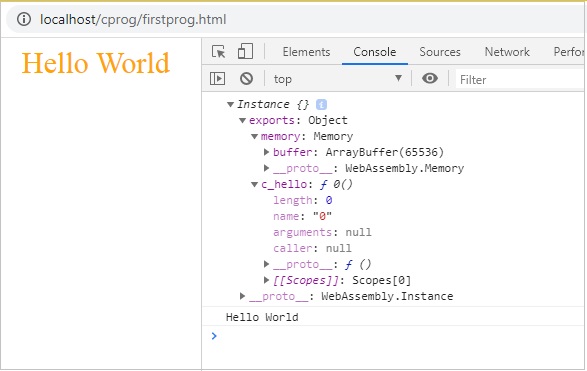 Hello World