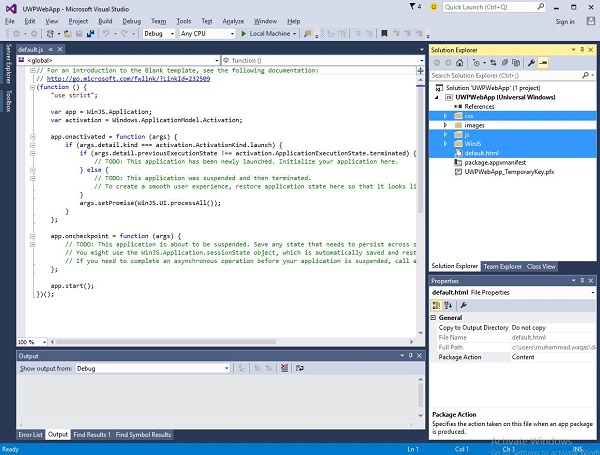 Web Platform File